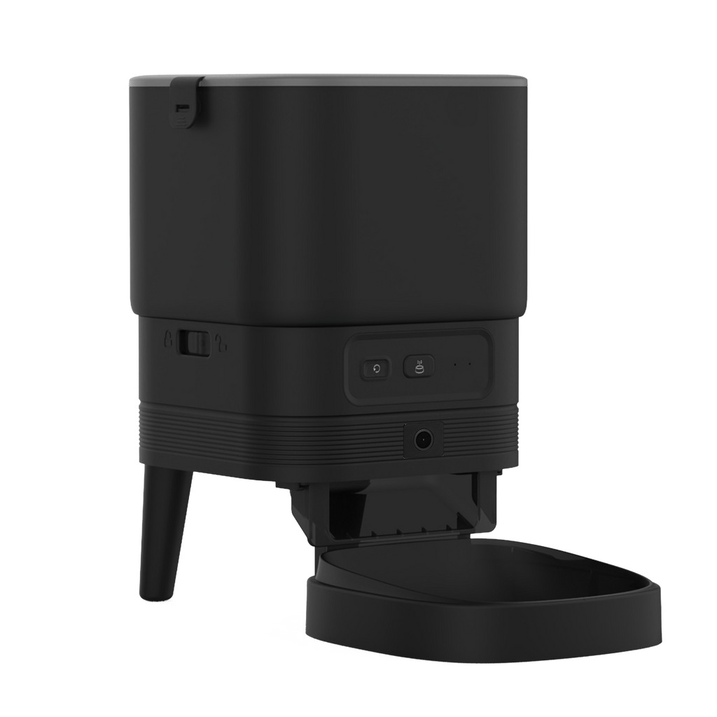 Hranitor Automat pentru Pisici si Caini cu WiFi, Camera Video si Audio