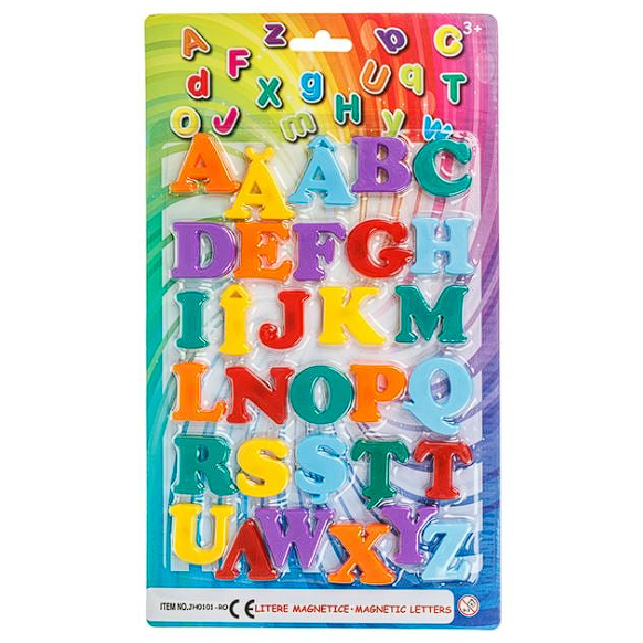 Litere Magnetice cu Alfabetul Romanesc - 31buc